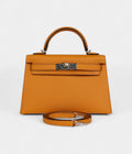 HMKelly Sellier 20 Mustard Goat Palladium Hardware