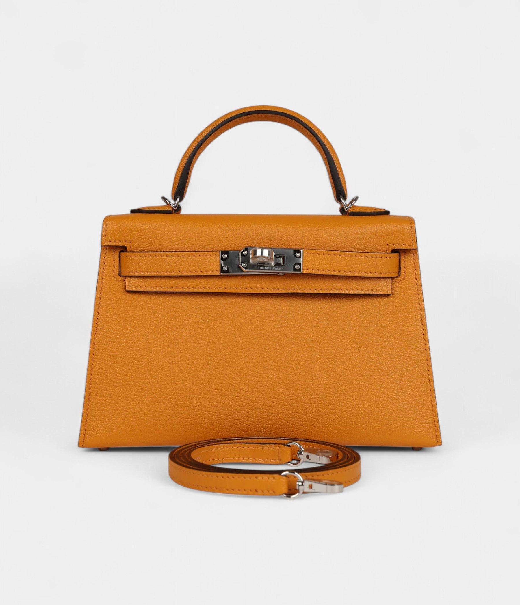 HMKelly Sellier 20 Mustard Goat Palladium Hardware