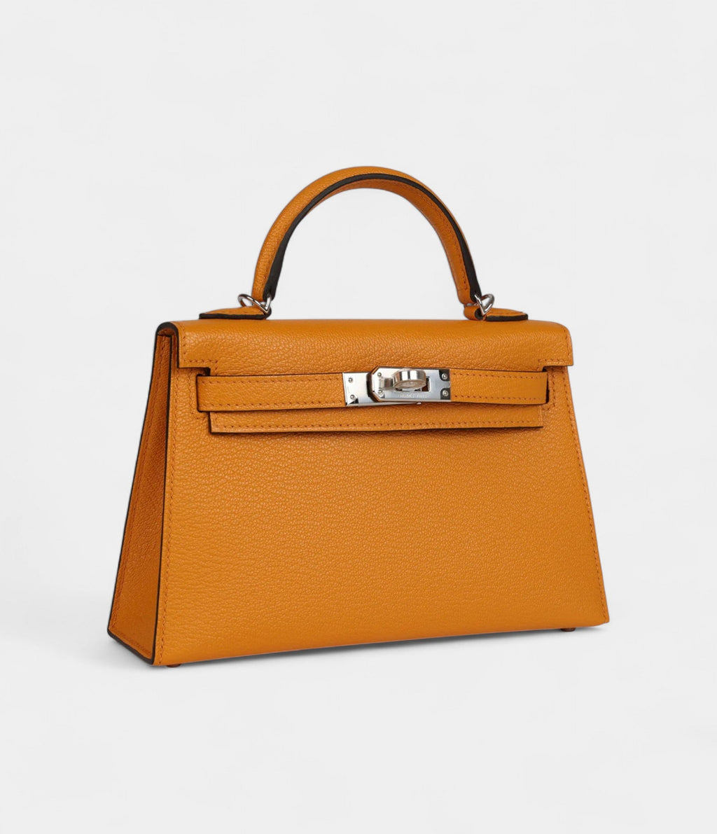 HMKelly Sellier 20 Mustard Goat Palladium Hardware