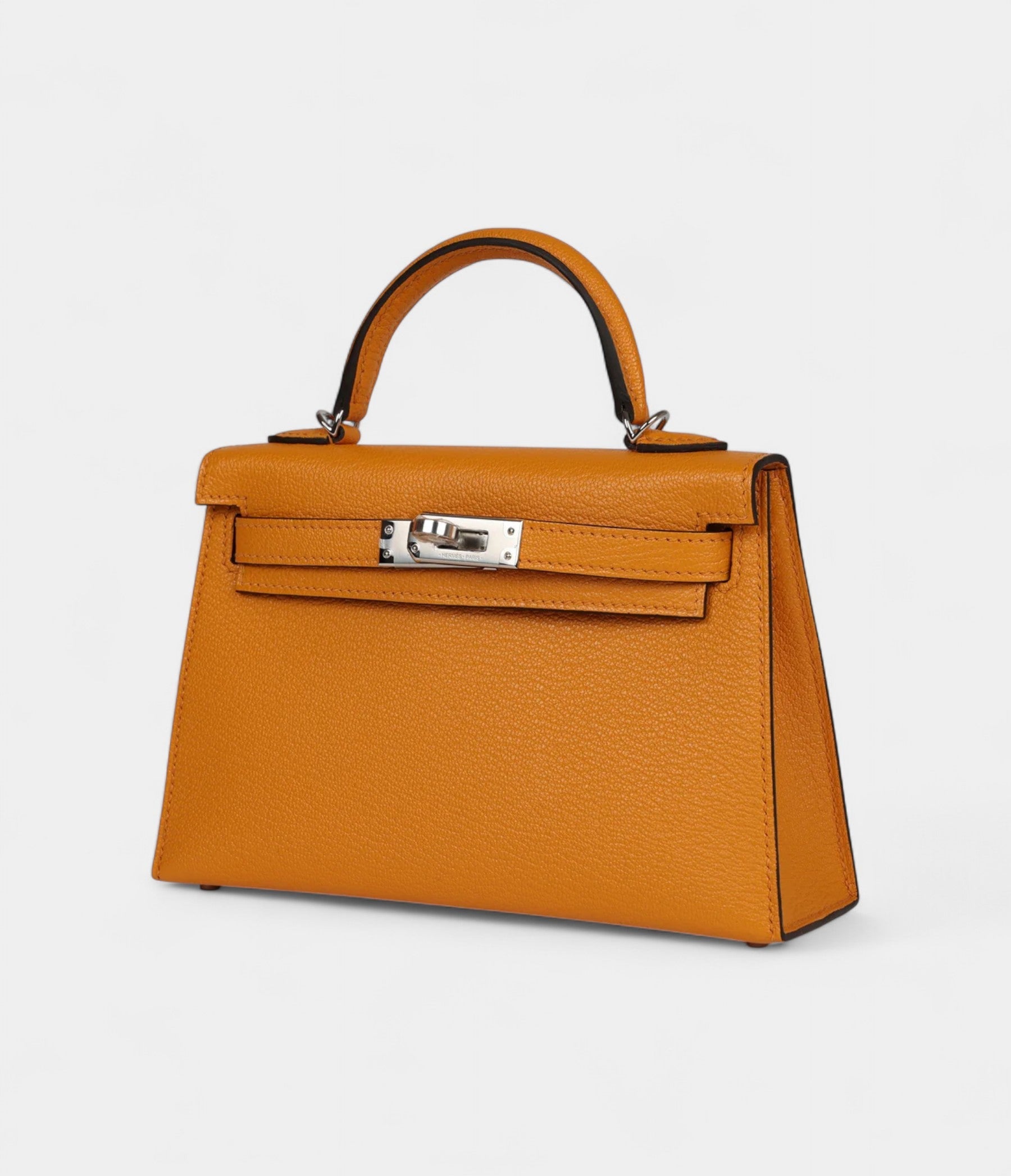 HMKelly Sellier 20 Mustard Goat Palladium Hardware