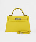 HMKelly Sellier 20 Naples Yellow Verso Goat Palladium Hardware