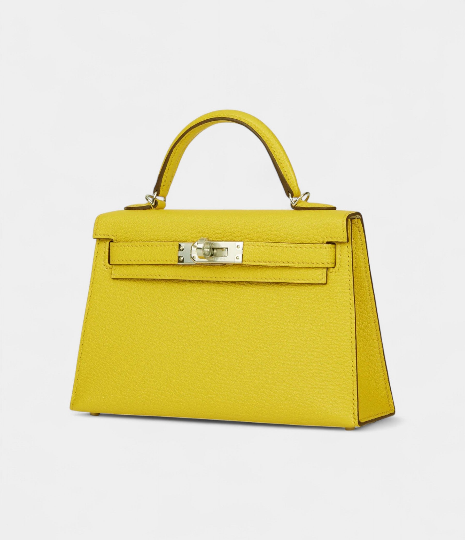 HMKelly Sellier 20 Naples Yellow Verso Goat Palladium Hardware