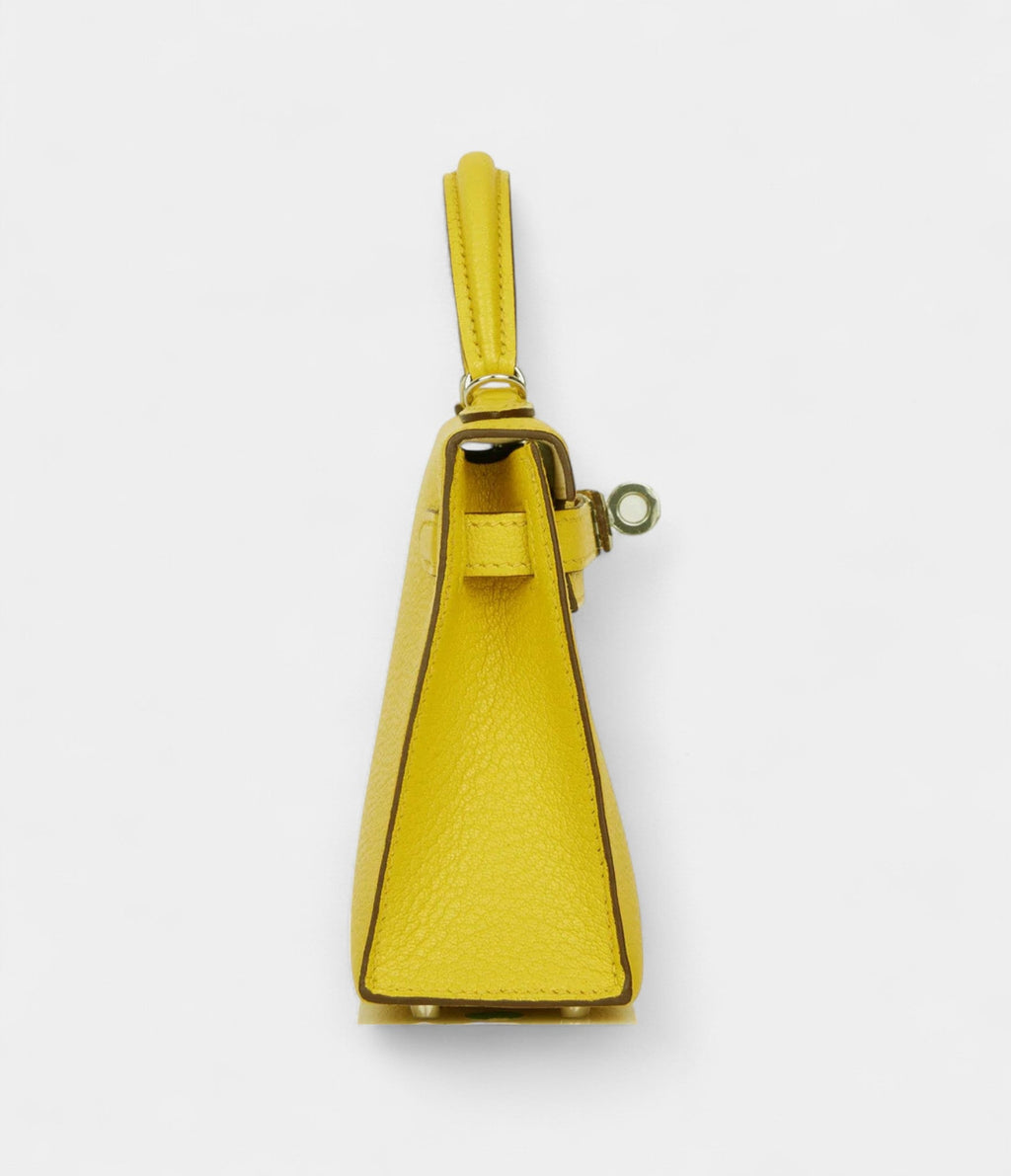 HMKelly Sellier 20 Naples Yellow Verso Goat Palladium Hardware