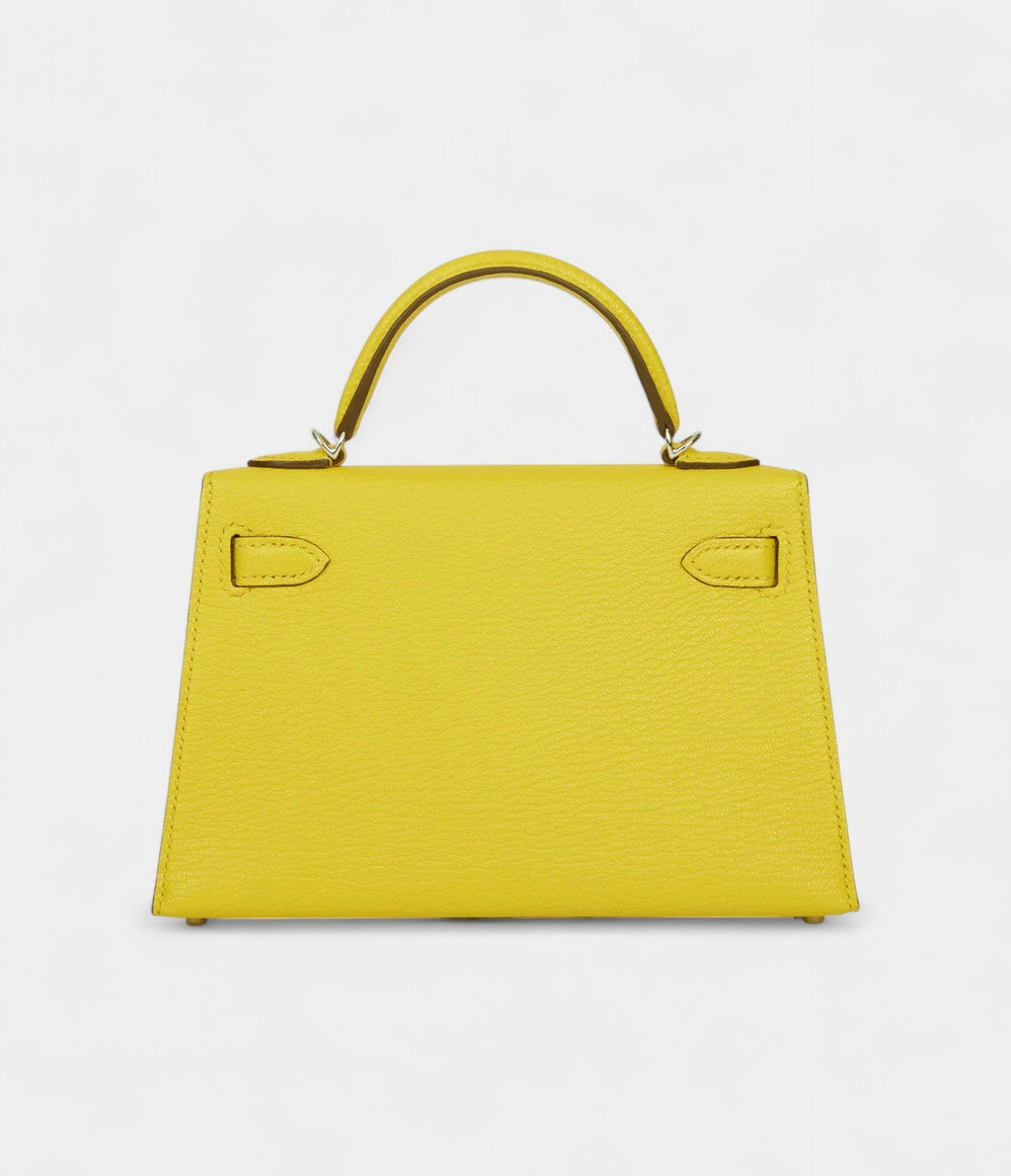 HMKelly Sellier 20 Naples Yellow Verso Goat Palladium Hardware