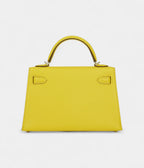 HMKelly Sellier 20 Naples Yellow Verso Goat Palladium Hardware