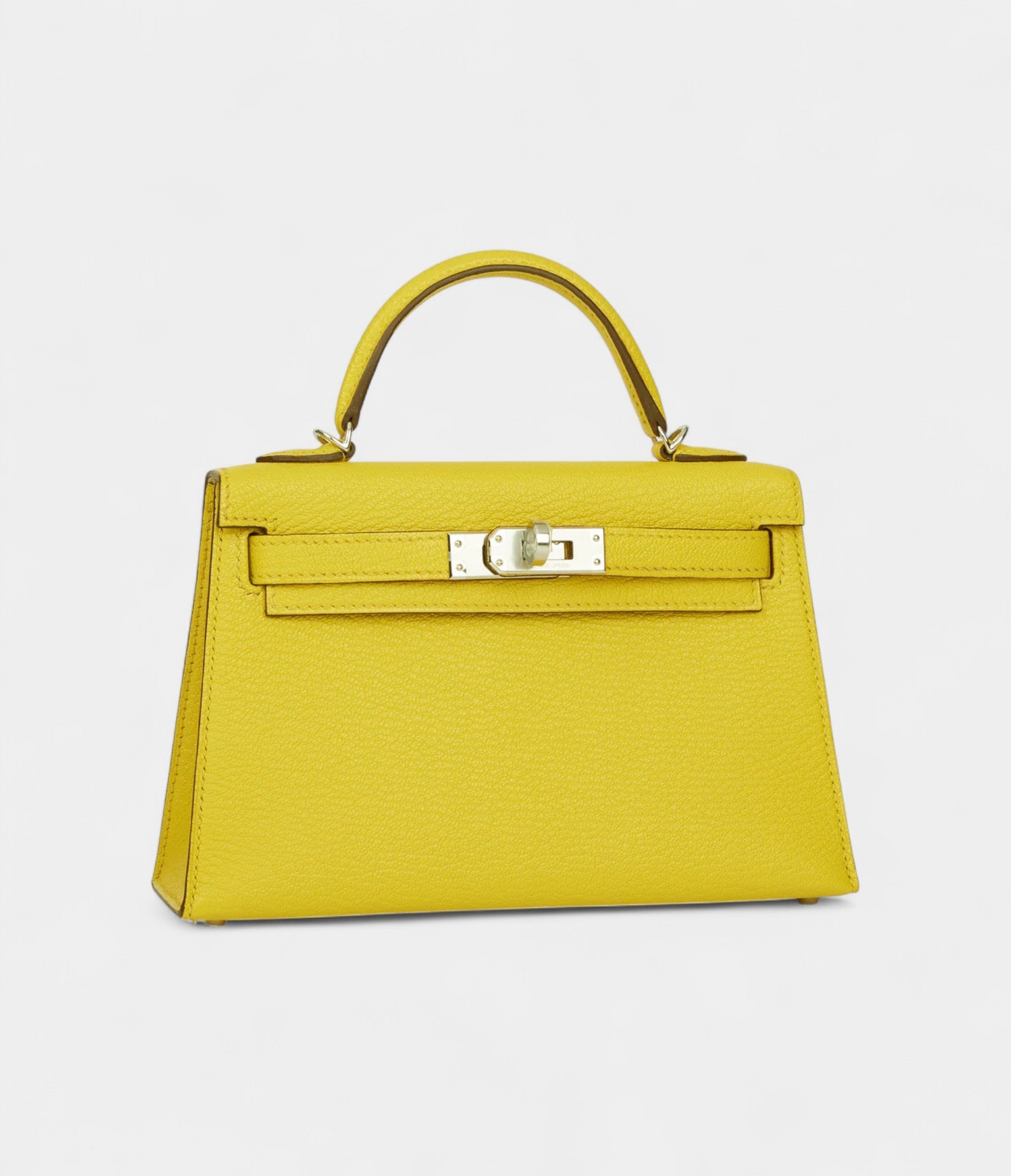 HMKelly Sellier 20 Naples Yellow Verso Goat Palladium Hardware