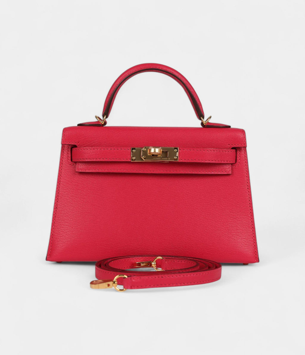 HMKelly Sellier 20 Rose Extreme Chevre Gold Hardware