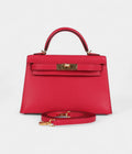 HMKelly Sellier 20 Rose Extreme Chevre Gold Hardware