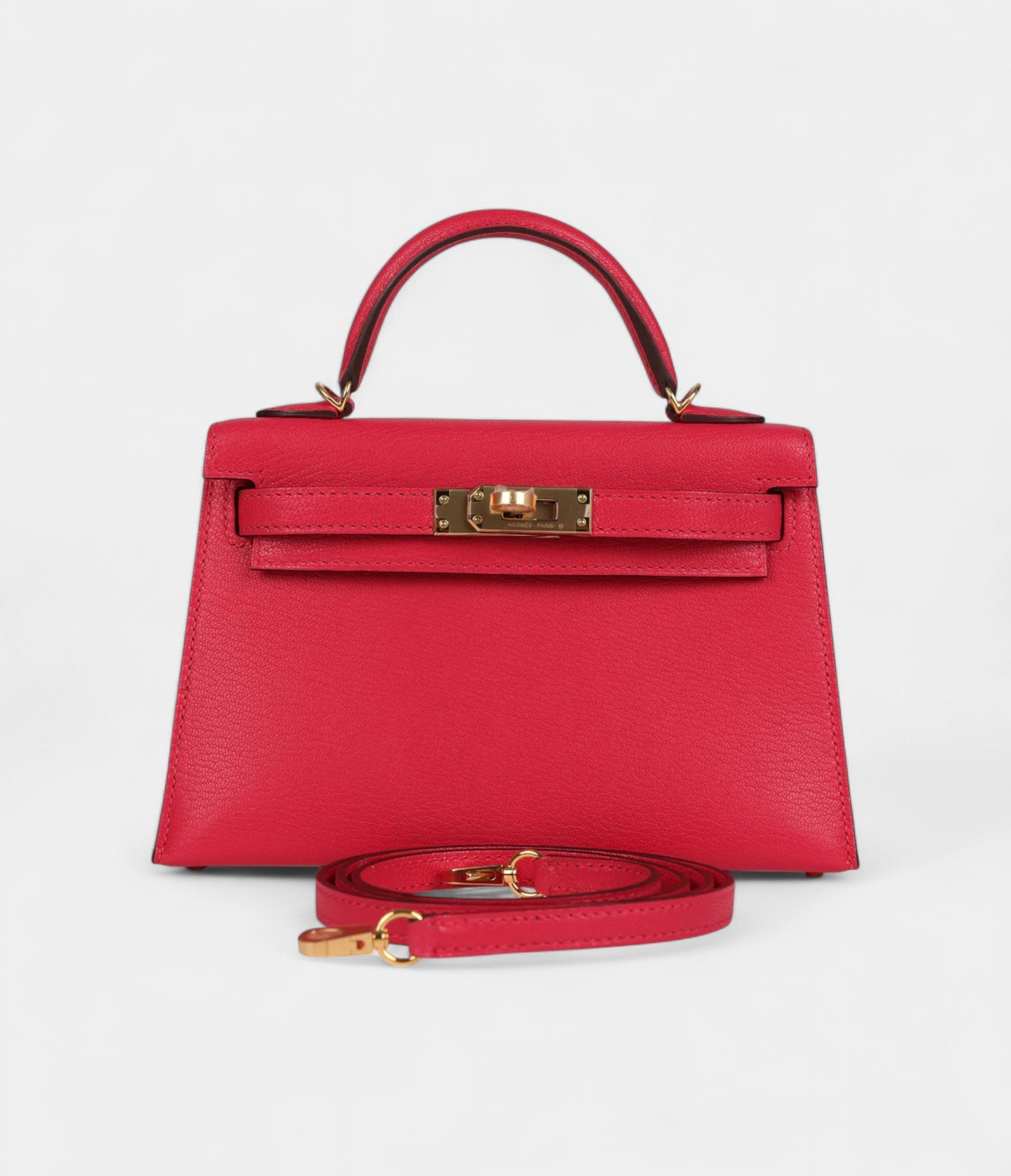 HMKelly Sellier 20 Rose Extreme Chevre Gold Hardware