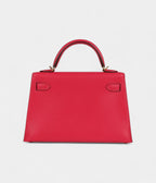 HMKelly Sellier 20 Rose Extreme Chevre Gold Hardware