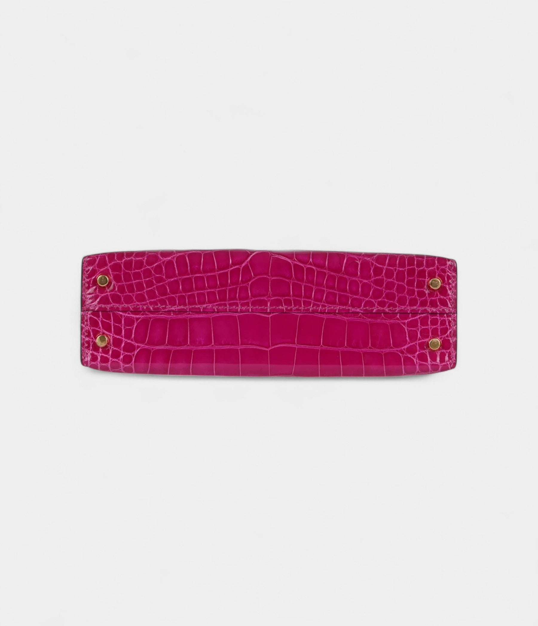 HMKelly Sellier 20 Rose Scheherazade Shiny Alligator Gold Hardware