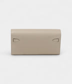 HMKelly Wallet To Go Concrete Clemence Leather Palladium Hardware
