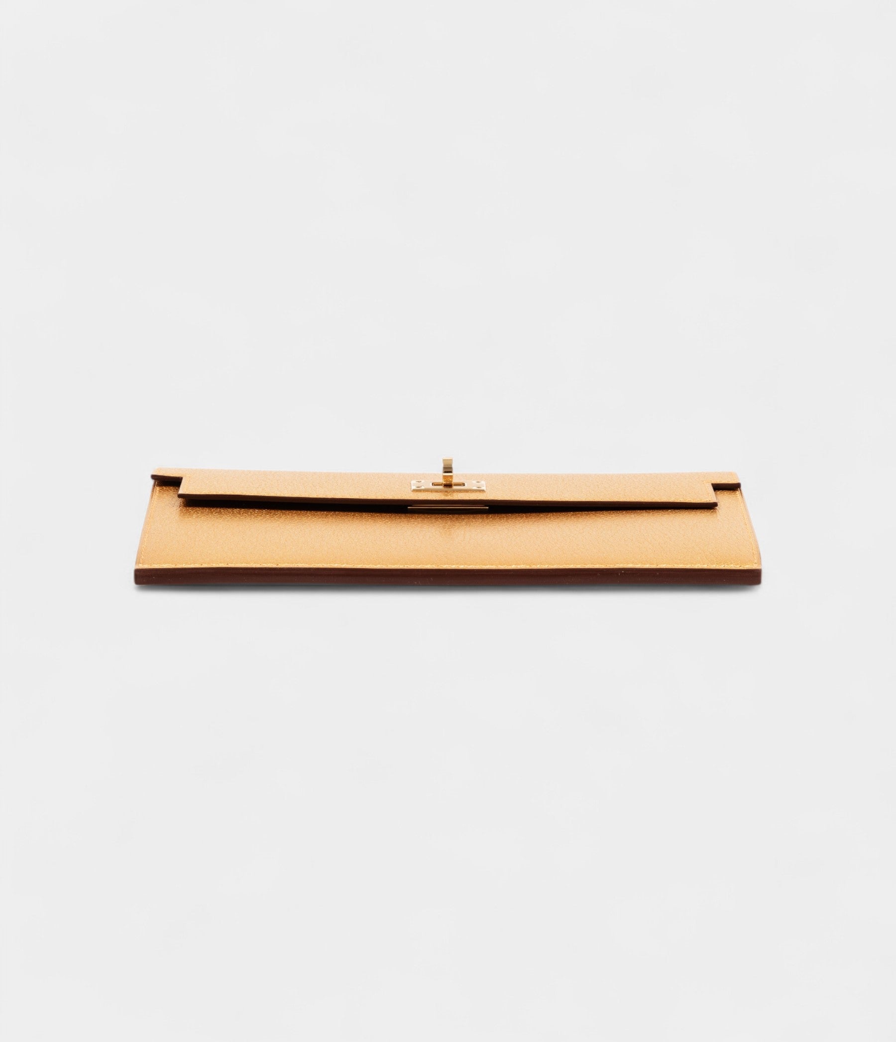 HMKelly Wallet To Go Doré Chamkila Light Leather Permabrass Hardware