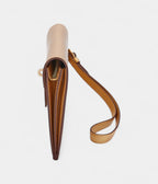 HMKelly Wallet To Go Doré Chamkila Light Metallic Leather Permabrass Hardware