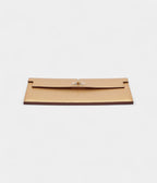 HMKelly Wallet To Go Doré Chamkila Light Metallic Leather Permabrass Hardware