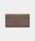 HMKelly Wallet To Go Etain Epsom Leather Palladium Hardware