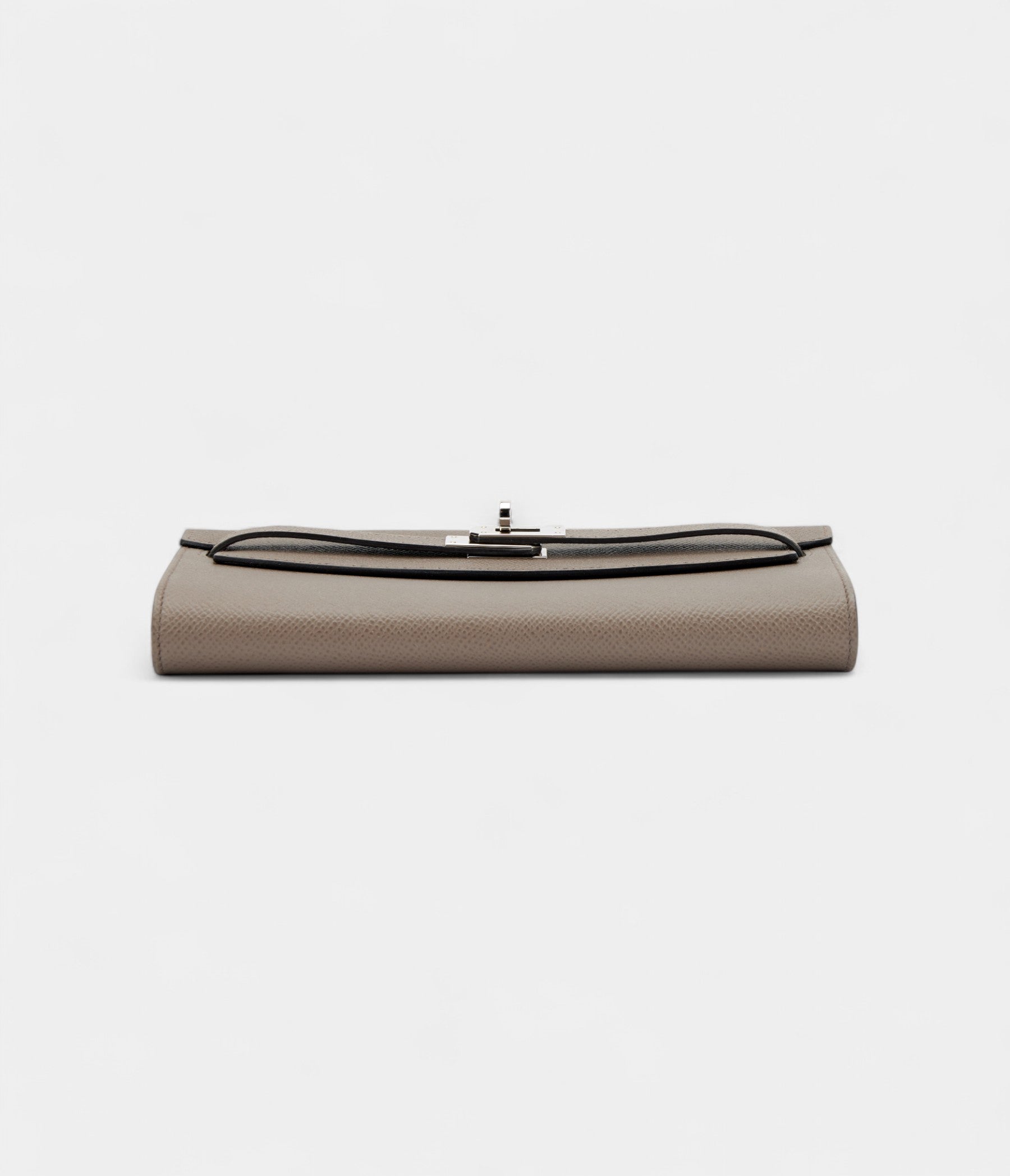 HMKelly Wallet To Go Etain Epsom Leather Palladium Hardware