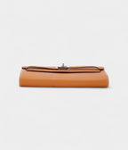 HMKelly Wallet To Go Gold Epsom Leather Palladium Hardware
