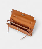 HMKelly Wallet To Go Gold Epsom Leather Palladium Hardware