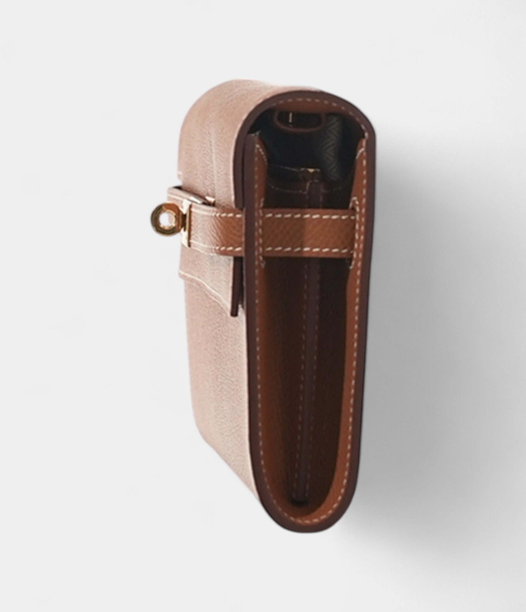 HMKelly Wallet To Go Gold Epsom Palladium Hardware