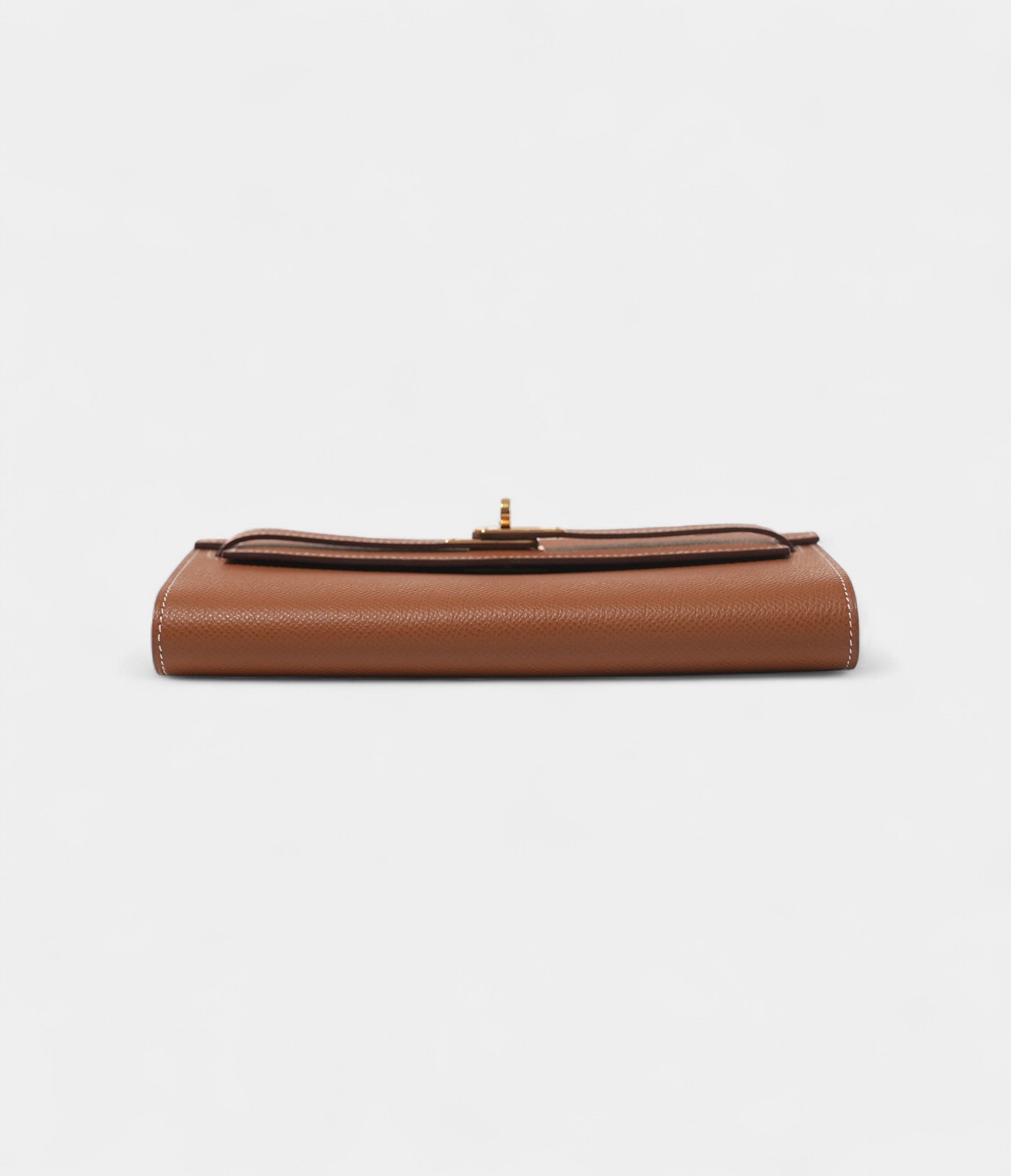 HMKelly Wallet To Go Gold Epsom Palladium Hardware