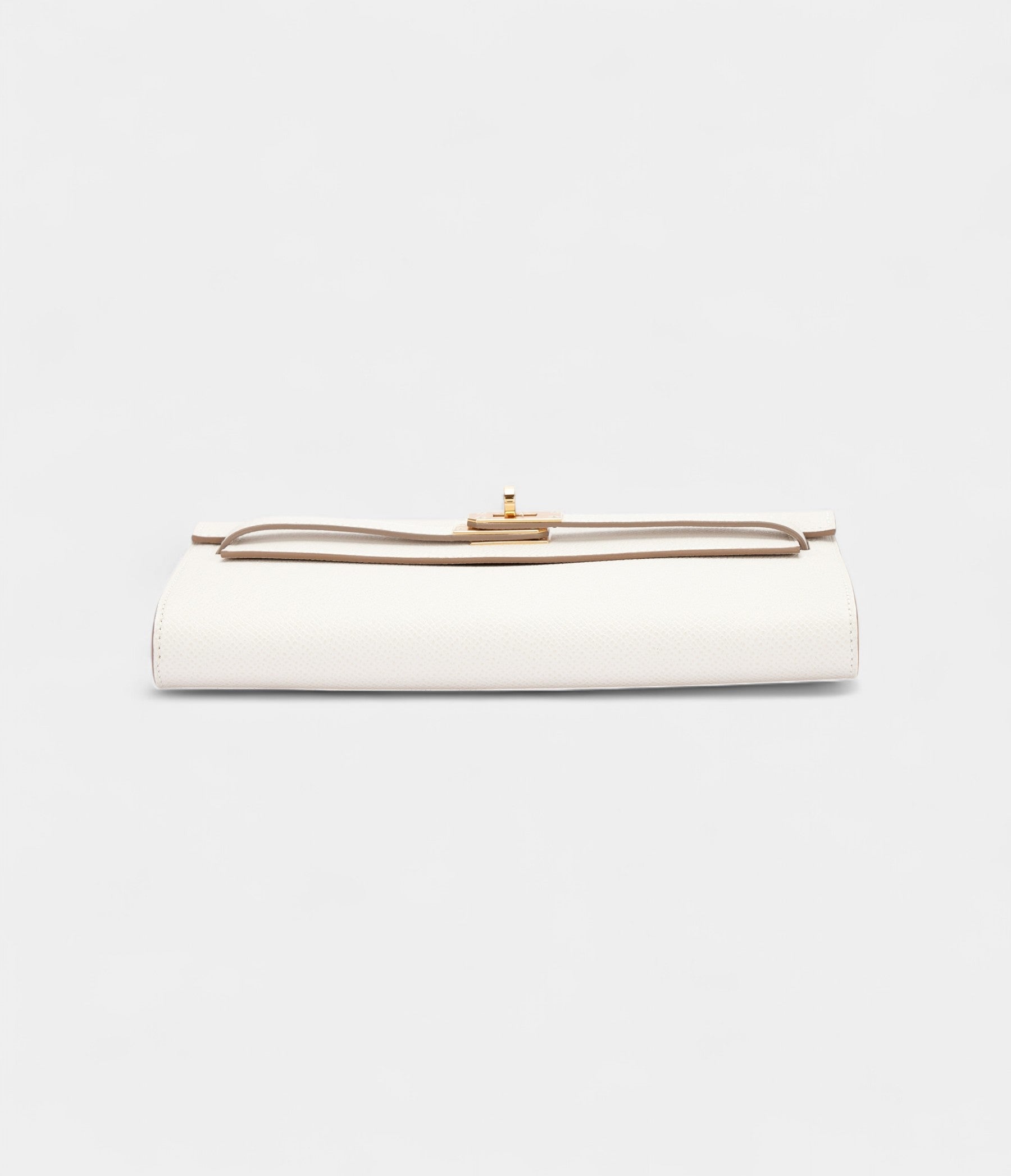 HMKelly Wallet To Go Gris Pale Epsom Palladium Hardware