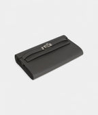 HMKelly Wallet To Go Gris Meyer Epsom Palladium Hardware