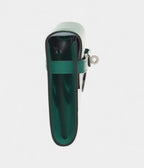 HMKelly Wallet To Go Vert Jade & Bleu Brume Epsom Palladium Hardware