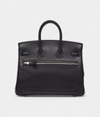 Hermes Limited Edition Black Veau Volupto Rock BK 25 Palladium Hardware