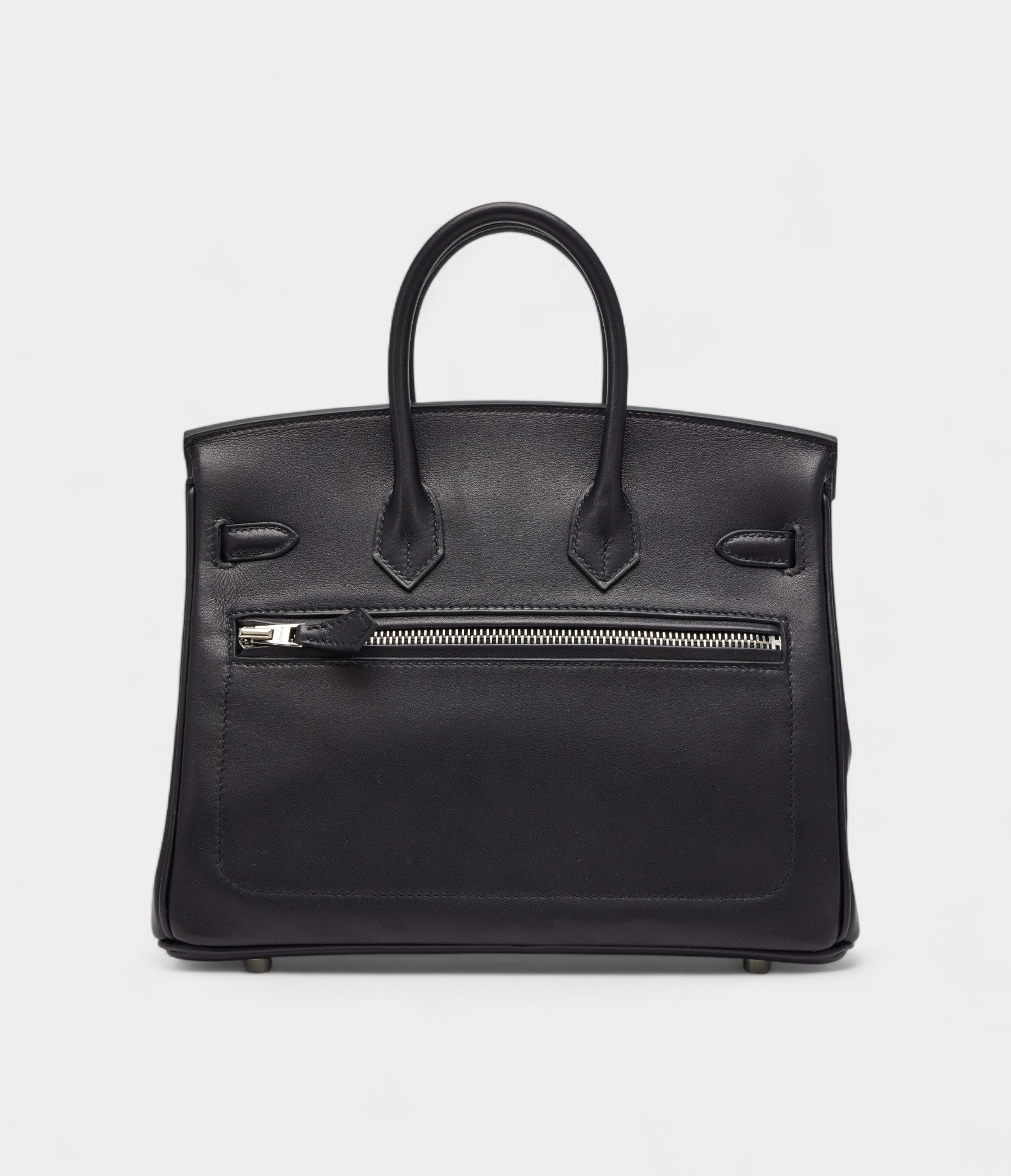 Hermes Limited Edition Black Veau Volupto Rock BK 25 Palladium Hardware