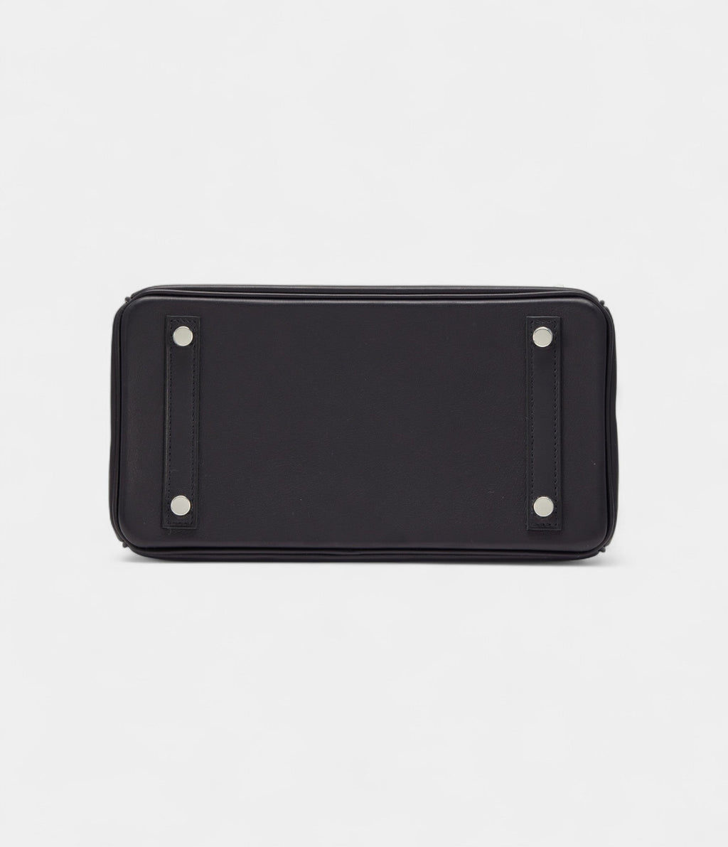 Hermes Limited Edition Black Veau Volupto Rock BK 25 Palladium Hardware