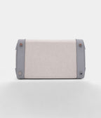 Hermes Limited Edition Glacier Blue Swift and Ecru Canvas BK 25 Palladium Hardware