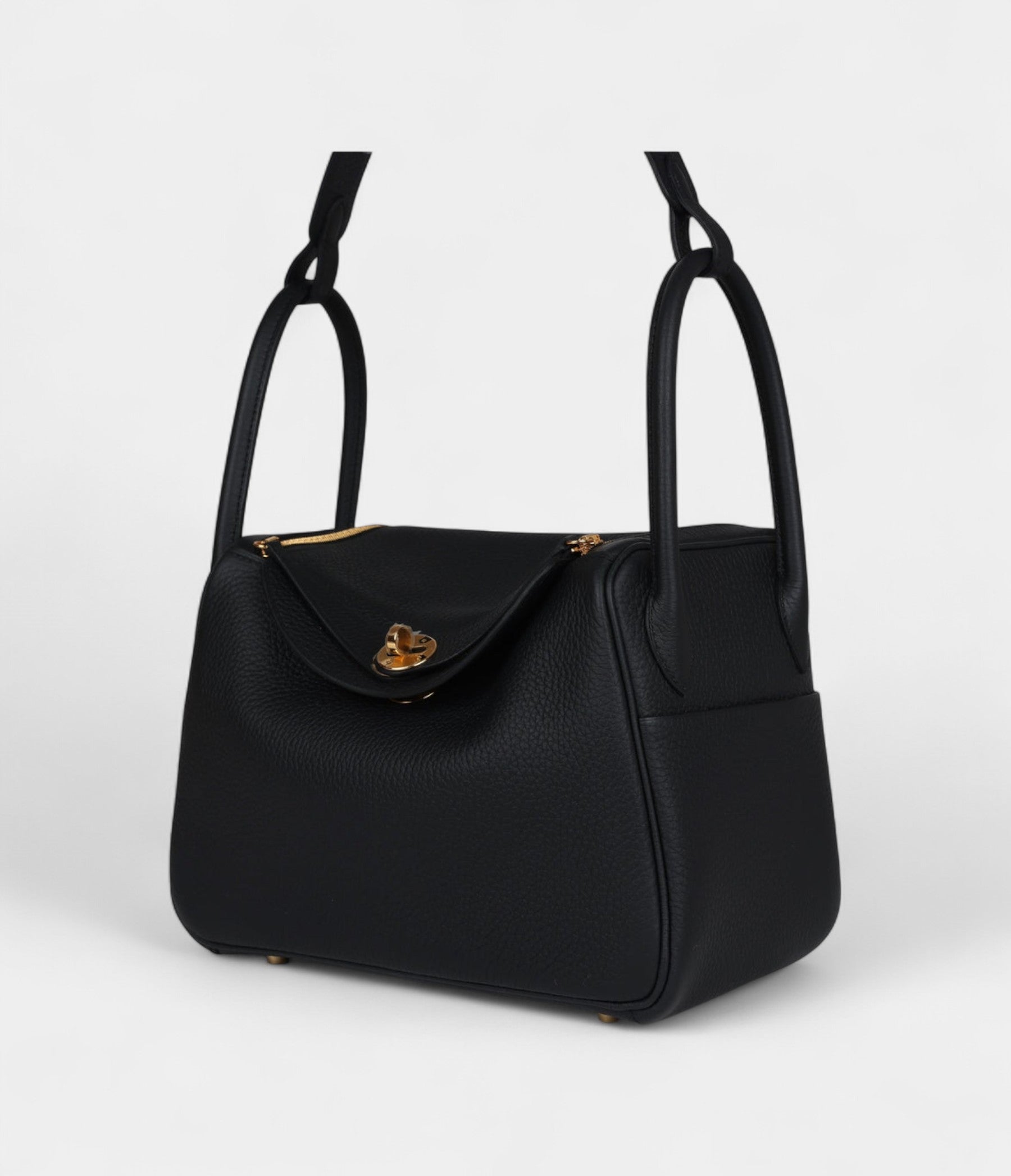 HMLindy 26 Black Clemence Gold Hardware