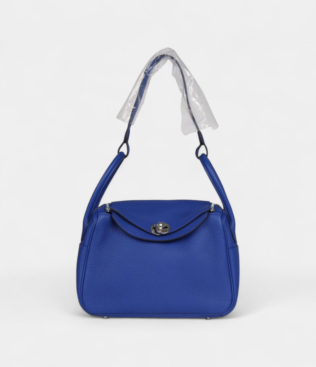 HMLindy 26 Bleu Royal Clemence Palladium Hardware