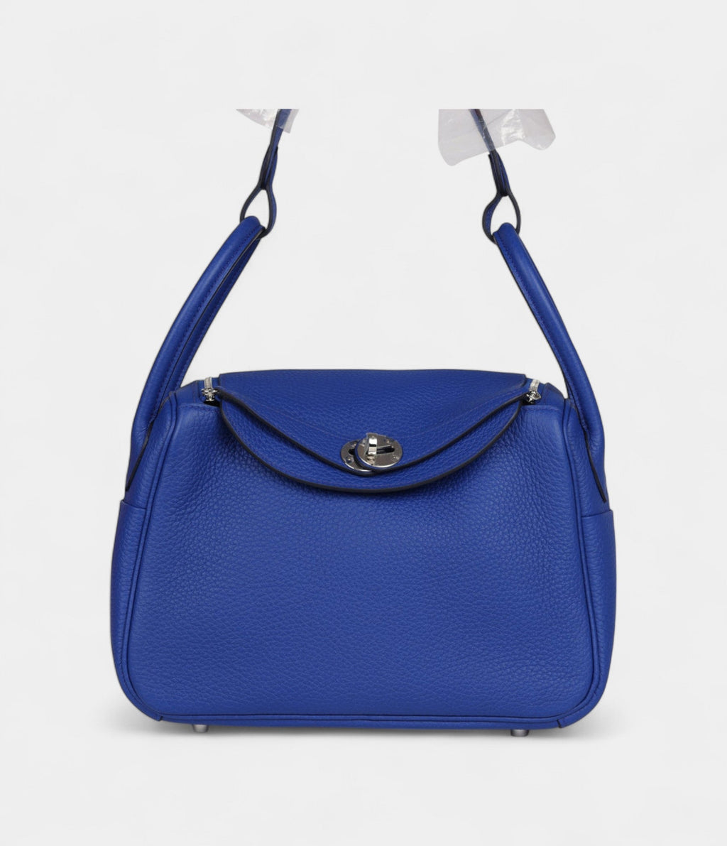 HMLindy 26 Bleu Royal Clemence Palladium Hardware