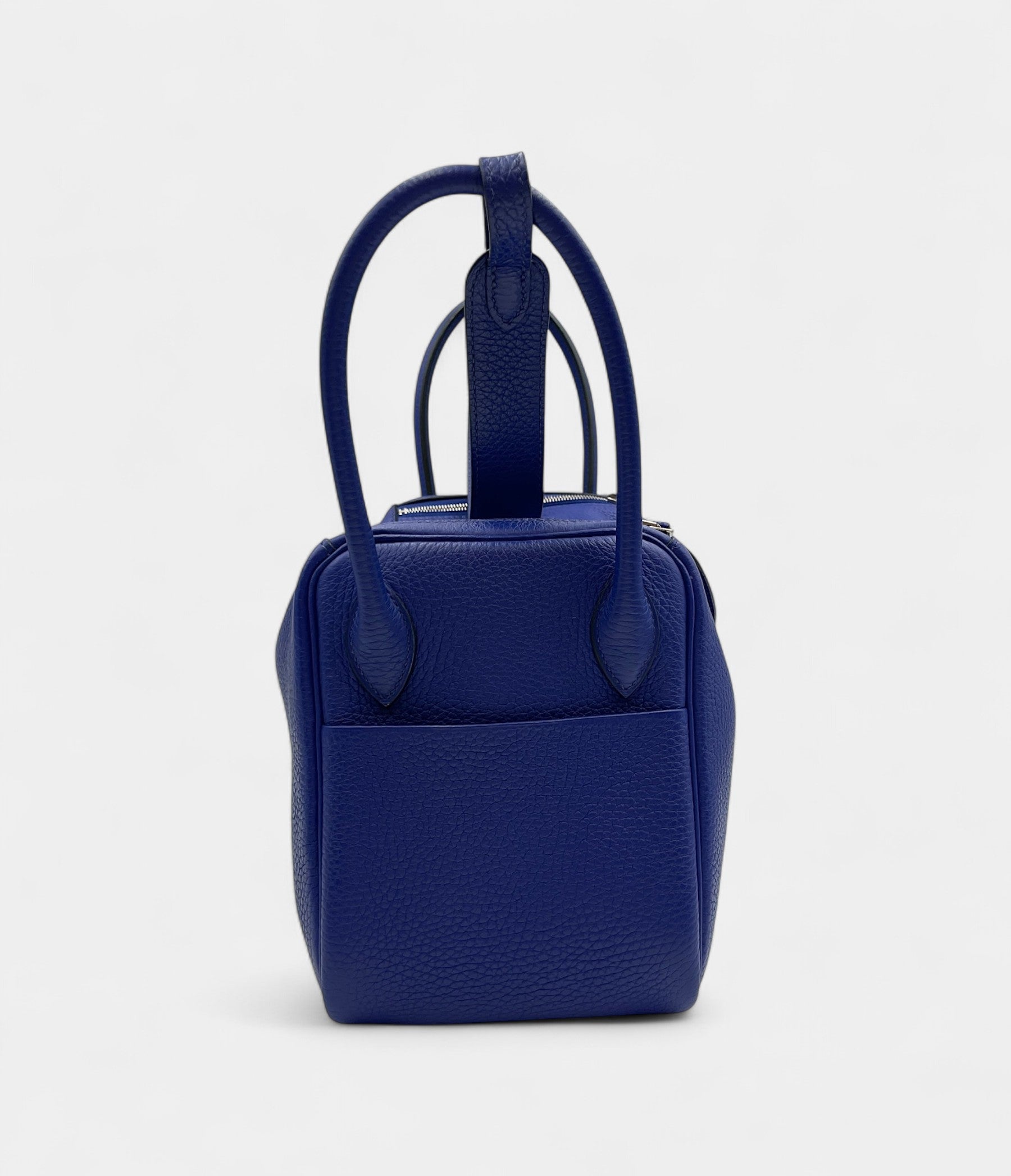HMLindy 26 Blue Electric in Clemence, Palladium hardware
