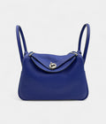 HMLindy 26 Blue Electric in Clemence, Palladium hardware