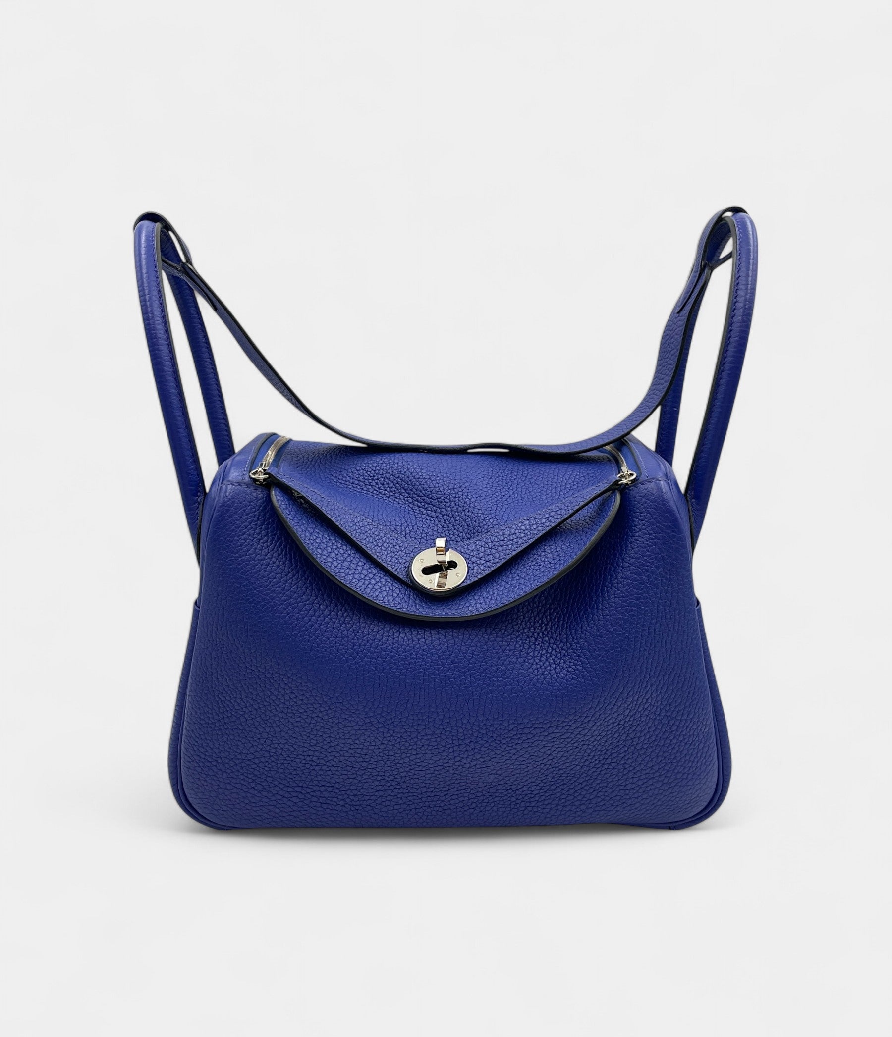 HMLindy 26 Blue Electric in Clemence, Palladium hardware
