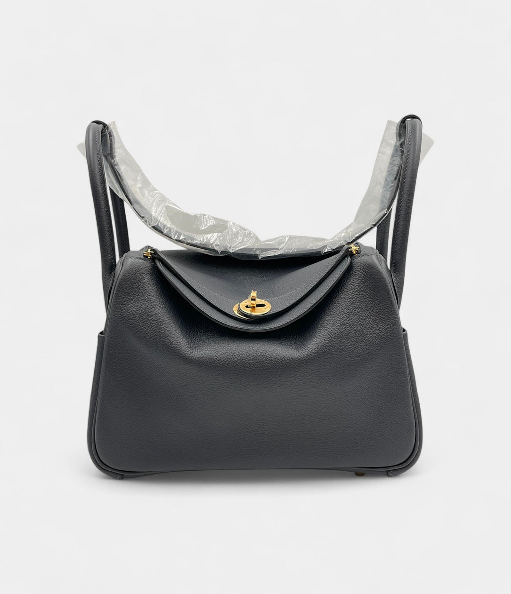 HMLindy 26 Caban in Evercolor Leather with Gold Hardware