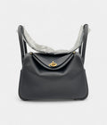 HMLindy 26 Caban in Evercolor Leather with Gold Hardware