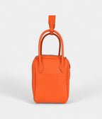 HMLindy 26 Orange Minium Clemence Palladium Hardware