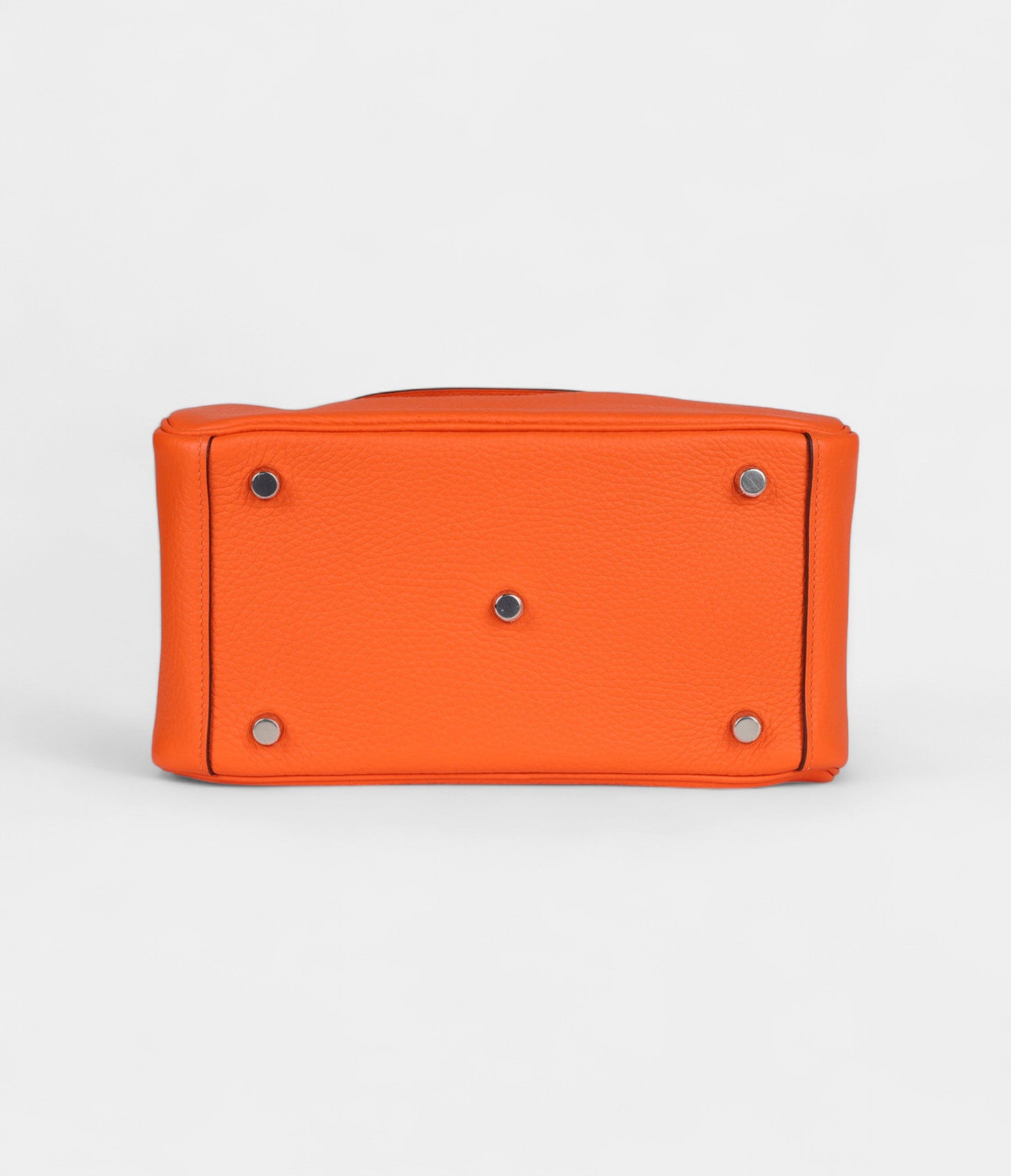 HMLindy 26 Orange Minium Clemence Palladium Hardware