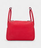HMLindy 26 Red Heart and Red Chili Swift Leather With Palladium Hardware