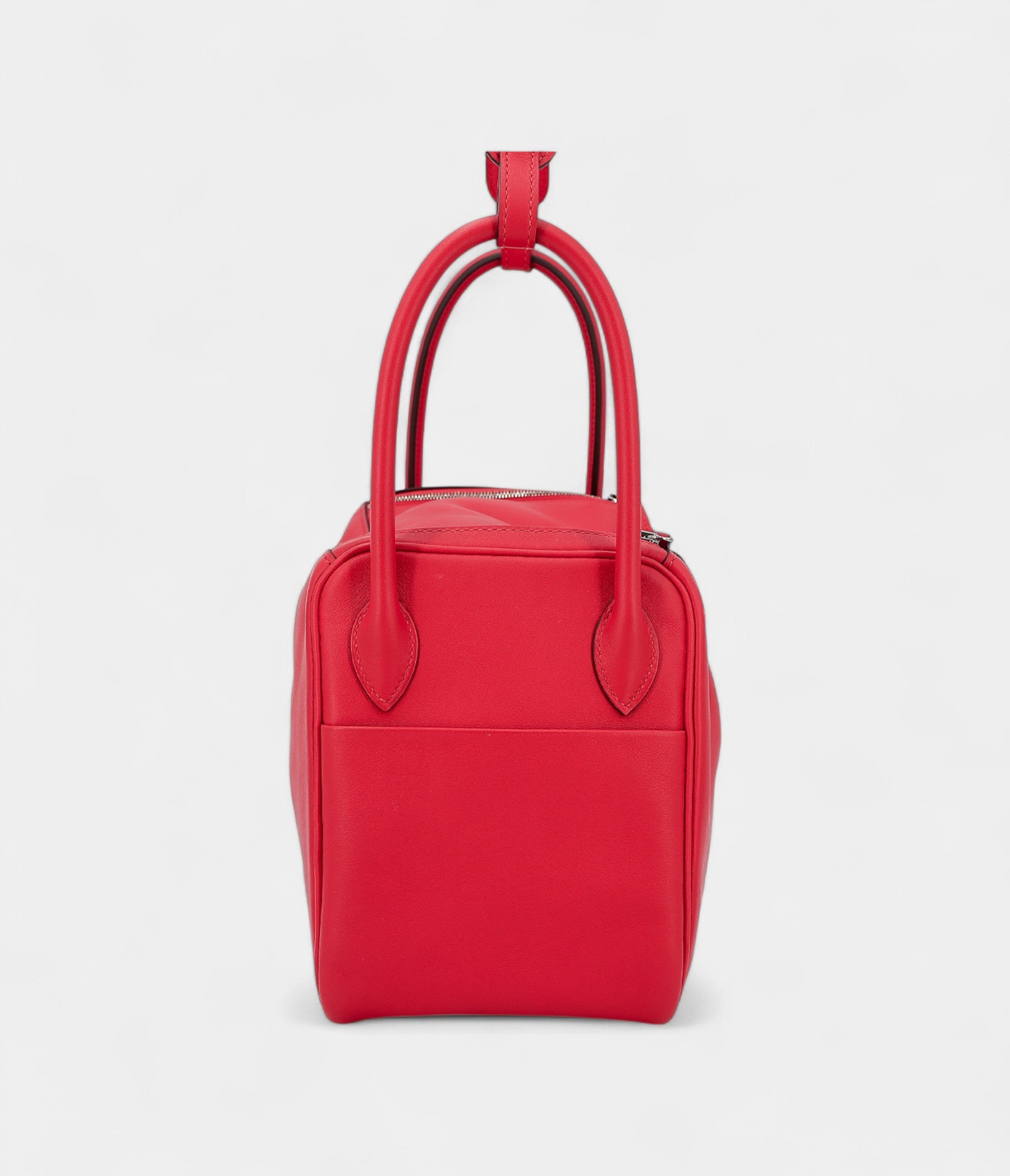 HMLindy 26 Red Heart and Red Chili Swift Leather With Palladium Hardware