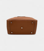 HMLindy 26 in Gold Clemence Leather with Palladium Hardware