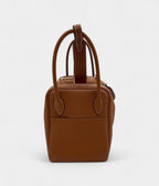 HMLindy 26 in Gold Clemence Leather with Palladium Hardware
