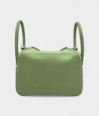 HMLindy 26 in Green Cricket Evercolor Leather with Palladium Hardware