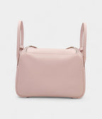 HMLindy 26 in Mauve Pale Evercolor Leather with Palladium Hardware