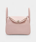 HMLindy 26 in Mauve Pale Evercolor Leather with Palladium Hardware