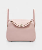 HMLindy 26 in Mauve Pale Evercolor Leather with Palladium Hardware